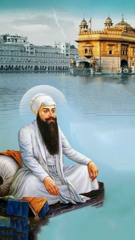 Shri Guru Ramdas Ji, Guru Ramdas Ji, Guru Pics, Gurbani Quotes, Waheguru Ji, Handwriting, Printable Art, Coffee Table, Coffee