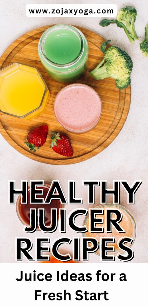 These healthy juicer recipes are perfect for a refreshing and nutritious boost! Enjoy a variety of flavors, from resep smoothie blends to detoxifying green juices, ideal for any wellness routine. Fresh Juice Recipes, Healthy Juicer Recipes, Healthy Juice Drinks, Green Juices, Healthy Meal Prep Ideas, Smoothie Juice, Juicer Recipes, Easy Healthy Meal, Easy Healthy Meal Prep