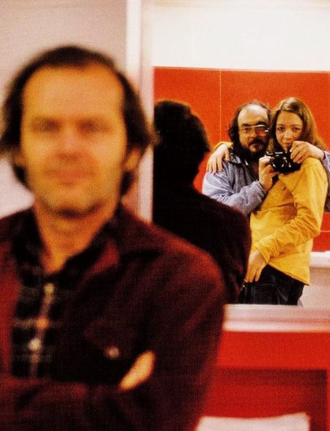 Kubrick Photography, The Shining 1980, A Mirror Selfie, David Attenborough, Jack Nicholson, Stanley Kubrick, The Shining, Prince Charles, A Mirror