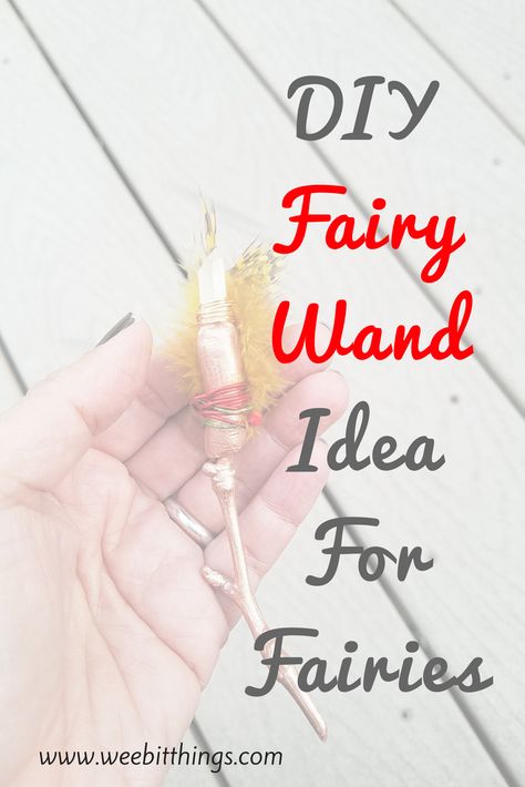 Blog post about a DIY Fairy Wand Idea for Tiny Fairies. Want to make a wand for fairies, little folk, wee folk? Get ideas! #fairywand #diywand #diywoodcrafts #theweebitthings #funideas #wands Fairy Wands Diy, Diy Fairy Wand, Make A Wand, Wand Diy, Diy Wand, Wee Folk, Fairy Wands, I Love Nature, Nature Spirits