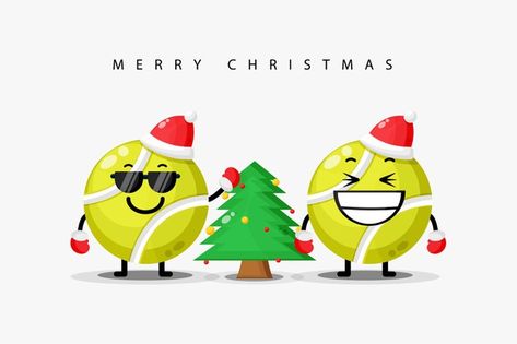 Christmas Tennis, Tennis Ideas, Pickleball Tshirt, Tennis Christmas, Tennis Birthday, Tennis Shop, Tree Tree, Vector Christmas, Tennis Club