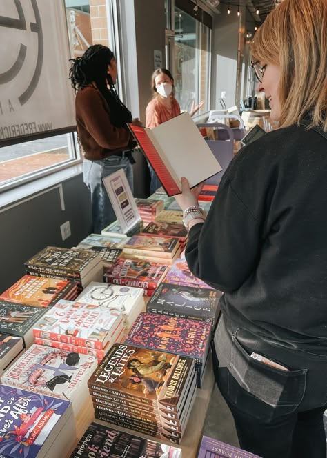 We hosted a book fair for adults recently, and it was a big success! We did all romance themed books and had bookish merch as well. Book Fair Aesthetic, Book Convention, Festival Aesthetic, Street Fair, Pop Up Bar, Book Bar, Book Festival, Cocktail Book, Book Fair