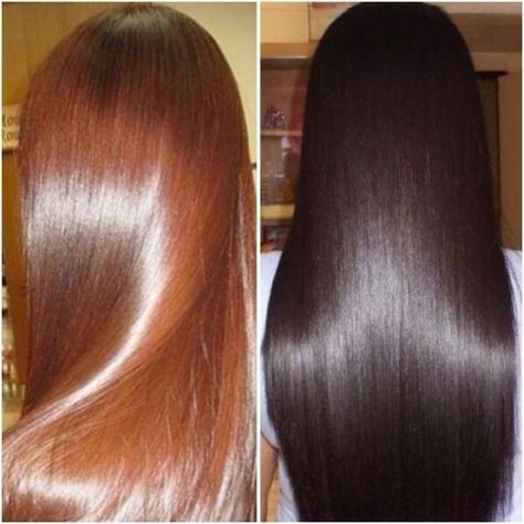 Add some shine to your hair from home, for a very low cost! Using ingredients found in your kitchen, you can have professional-looking locks. Gelatin Hair Mask, Shiny Hair Mask, Hair Growth Shampoo, Coconut Oil Hair, Hair Remedies, Shiny Hair, Hair Care Tips, Great Hair, Hair Health