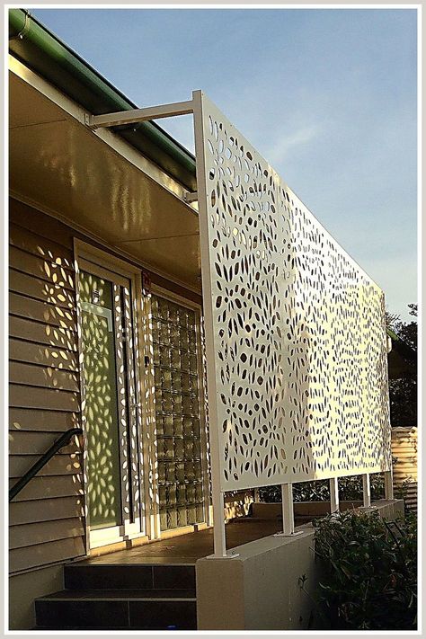 Outdoor Privacy Screens - The struggle is over. You don't have to hunt for it anymore. Just get it from here by clicking on the link. Bayou House, Outdoor Privacy Screens, Balcony Privacy Screen, Balcony Privacy, Privacy Shades, Privacy Fence Designs, Garden Privacy, Garden Screening, Privacy Walls