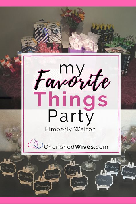 Oprah’s Favorite Things Party, This Is Your Life Party, These Are A Few Of My Favorite Things Party, Your Favorite Things Questions, Fav Things Party, 3 Of My Favorite Things Party, Favorite Things Party Favors, This Is Your Life Party Ideas, Valentines Favorite Things Party