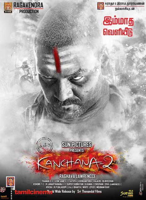 Kanchana 2 Movie Release Date and Censor Certificate http://www.123cinemanews.com/latest-tamil-cinema-news-details.php?id=1365 Kanchana 2 Images, Kanchana 2, Poster Images, Film Archive, Tamil Cinema, Cinema Film, 2 Movie, Movie Releases, Film Posters