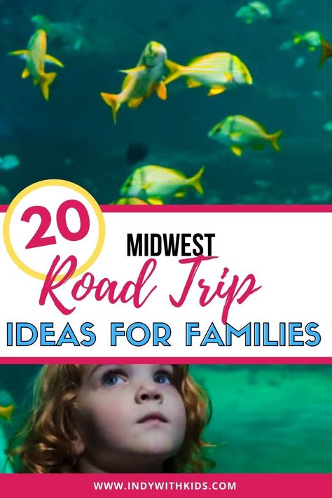 Best Midwest Road Trips with Kids | Family Friendly Places to Visit Midwest Family Vacations Kids, Midwest Vacations With Kids, Kid Friendly Vacations In The Us, Midwest Family Vacations, Indiana Summer, Places To Travel With Kids, Road Trips With Kids, Trips With Kids, Midwest Vacations