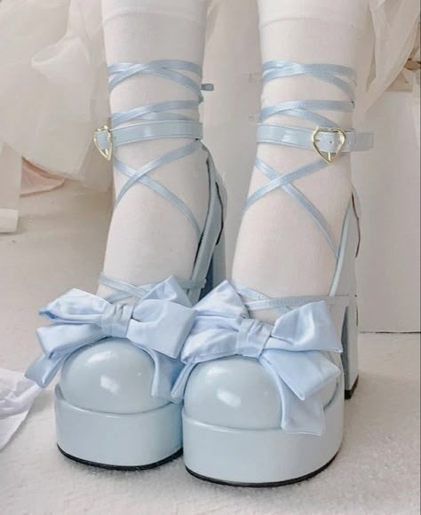 Pretty Heels, Dr Shoes, Cute Shoes Heels, Kawaii Shoes, Fancy Shoes, Cute Heels, Korean Aesthetic, Girly Shoes, Aesthetic Shoes