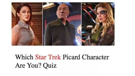 Which Star Trek Picard Character Are You? Quiz Picard Star Trek, Star Trek Picard, Jean Luc Picard, Star Trek Original Series, Star Trek Characters, Star Trek Original, Star Trek Voyager, Music Magazines, Star Trek