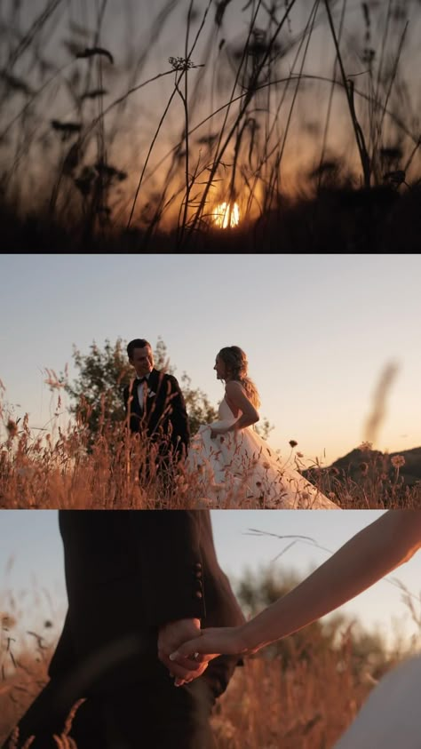 Sunset wedding shoot Sunset Pre Wedding Photography, Pre Wed Shoot Ideas, Per Wedding Photoshoot Ideas, Outdoor Wedding Shoot Ideas, Pre Wedding Cinematography, Best Pre Wedding Shoot Photo Ideas, Sunset Prewedding Shoot, Pre Wedding Ideas Photography, Wedding Outdoor Shoot