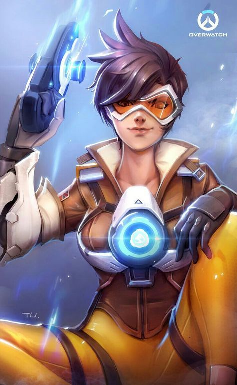 Tracer Art, Over Watch, Overwatch Wallpapers, Overwatch Tracer, Heroes Of The Storm, Overwatch Fan Art, Overwatch 2, Battle Royale, Overwatch