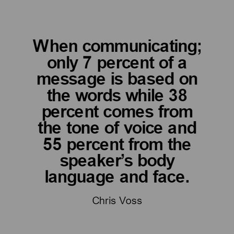 Voice Tone Quotes, Tone Of Voice Quotes Communication, Your Tone Of Voice Matters, Chris Voss Quotes, Tone Of Voice Quotes, Body Language Quotes, Voice Quotes, Chris Voss, Communication Quotes