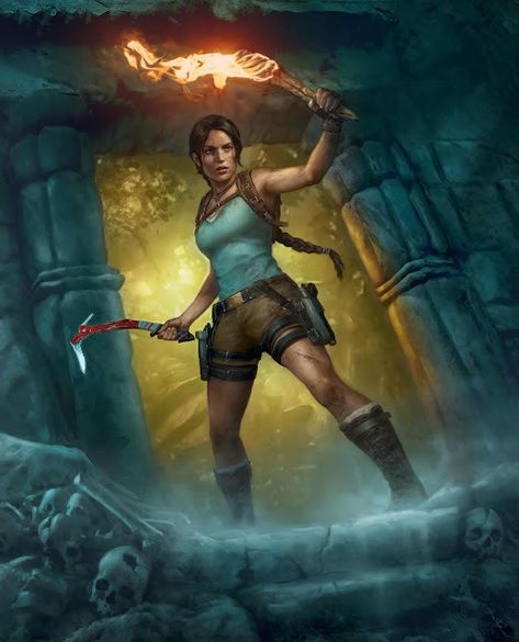 Tomb Raider 4, Tomb Raider Comics, Tomb Raider Wallpaper, Tomb Raider Art, Secret Lair, Lara Croft Tomb Raider, Sunken City, Tomb Raider Lara Croft, Mtg Art