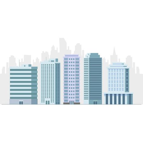 Office and hotel building skyscraper fla... | Premium Vector #Freepik #vector #apartment-building #building-structure #building-illustration #building Skyscraper Architecture Buildings, Classical Building, Building Icon, Blue Building, City Vector, Building Illustration, Real Estat, Skyscraper Architecture, Flat Vector Illustration