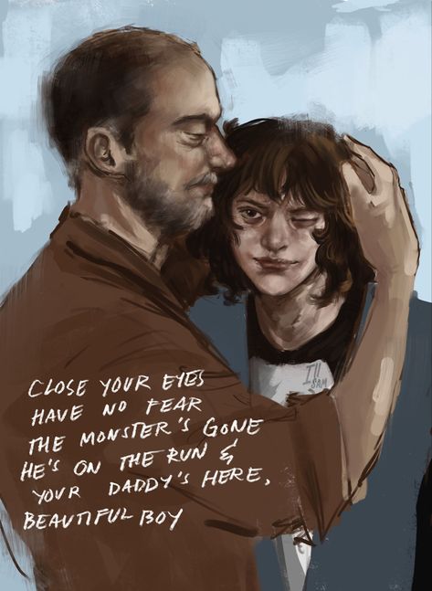 Stranger Things Eddie And Wayne Munson Fanart, Wayne Munson, Odd Objects, Brother Presents, Cartoon Clothes, Duffer Brothers, Stranger Things Have Happened, Joseph Quinn, Stranger Things Art