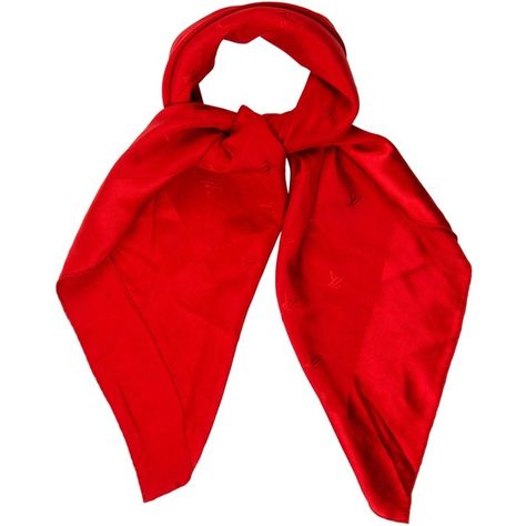 Pre-owned Louis Vuitton Monaco Square Scarf ($275) ❤ liked on Polyvore featuring accessories, scarves, red, louis vuitton scarves, louis vuitton, red silk scarves, square silk scarves and pure silk scarves Louis Vuitton Shawl, Red Silk Scarf, Louis Vuitton Scarf, Monogrammed Scarf, Red Shawl, Pre Owned Louis Vuitton, Pure Silk Scarf, Square Silk Scarf, Red Square