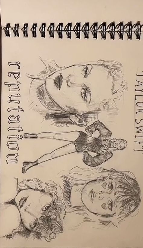 Taylor Swift Drawing Sketches, Taylor Swift Drawing, Portraiture Drawing, Easy Drawings Sketches, Arte Sketchbook, Arte Inspo, Art Drawings Sketches Creative, Sketchbook Inspiration, Book Art Drawings