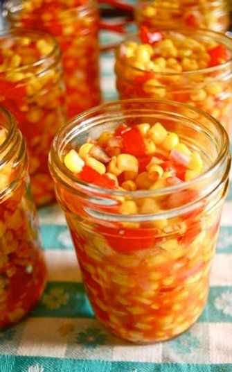 Picture of 1950's Sweet Corn Relish Sweet Corn Relish, Corn Relish Recipes, Corn Relish, Canning Pickles, Canning Vegetables, Relish Recipes, Frozen Corn, Retro Recipes, Sweet Corn