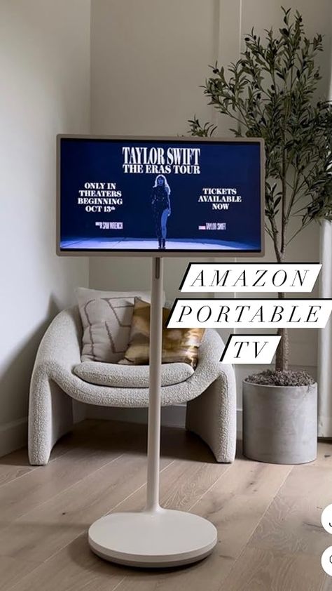 Kingston House, Wall Decor Living Room Modern, Suport Tv, Portable Tv, Cozy Room Decor, Some Friends, Nyc Apartment, Cozy Room, Amazon Home