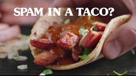 Recipes Tacos, Spam Recipes, Cooked Meal, Tv Commercial, Taco Recipes, Tv Commercials, Latest Video, No Cook Meals, Tacos