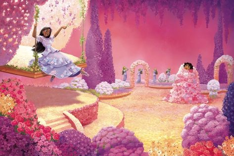 Isabela Madrigal Room, Encanto Room, Princess Rooms, Isabella Madrigal, Disney Princess Comics, Room Anime, Isabela Madrigal, Disney Character Art, Magic Land