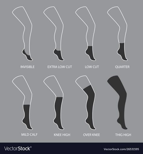 Types Of Socks Names, Name Of Clothes Types Of, Types Of Shorts Chart, Clothes Names In English, Clothes Design Men, Style Names Types Of Fashion, Socks Types, Clothing Names, Outfit Names