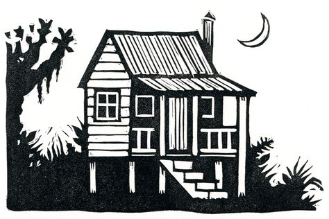 Building Linocut, House Linocut, Linoprint Ideas, Linoleum Printmaking, Printmaking Projects, Lino Cuts, Brown Co, Linoleum Block Printing, Linoleum Print