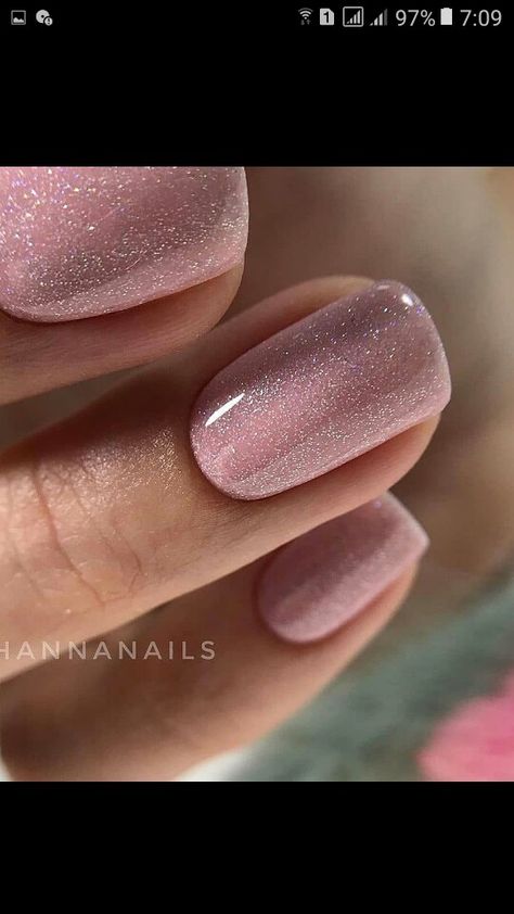 Glitter Fade Nails, Faded Nails, Wow Nails, Nude Nail Designs, Subtle Nails, Simple Gel Nails, Blush Nails, Cute Gel Nails, Sparkle Nails