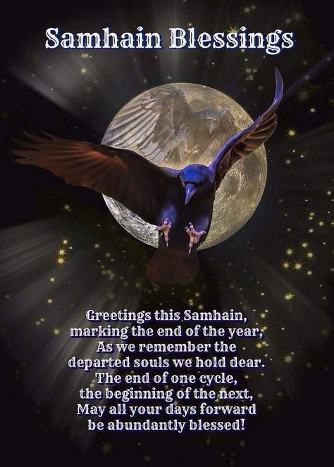 Pagan New Year, New Year Prayer, Samhain Blessings, Blessed Samhain, New Years Prayer, Departed Soul, Male Witch, Celtic Festival, Witchcraft Spell Books