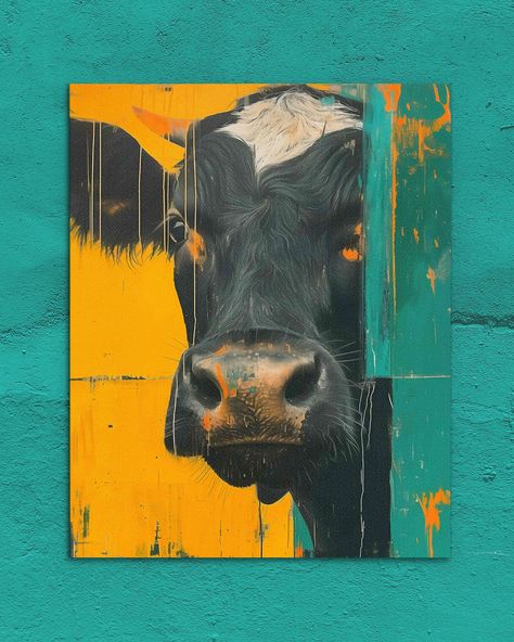 Looking for a conversation starter? Our Cows Art Collection offers unique, eye-catching pieces that will captivate your guests. 🐮 Elevate your decor game now! ➡️ https://luxurywallart.com/collections/cow-art ⬅️ . . . . . #LuxuryArt #Cows #HomeDesign #ArtInspiration #InteriorStyling Cow Artwork, Vibrant Wall Art, Cow Art, Luxury Art, Old Farm, Boy Art, Conceptual Art, Pictures To Paint, Art Boards