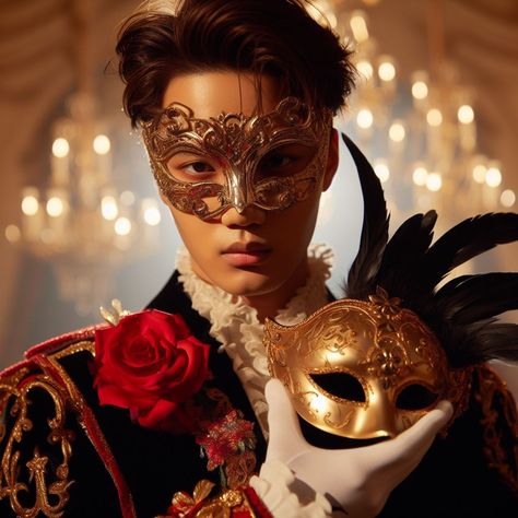 Masquerade Ball Men, Masquerade Men, Kai Jongin, Exo Xiumin, Kpop Exo, Kim Jong, Masks Art, Masked Man, Masks Masquerade