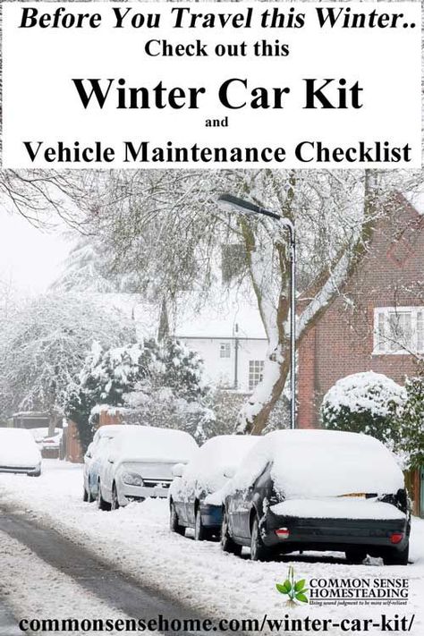 Don't tackle winter driving unprepared. Use this winter car kit and 5 point winter vehicle checklist to keep you and your family safe. Winter Vehicle, Winter Camping Checklist, Winter Car Kit, Vehicle Checklist, Winter Preparation, Cold Weather Travel, Shtf Preparedness, Winter Items, Car Kits