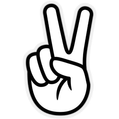 Drawing Poses Peace Sign, Peace Sign Hand Drawing Anime, Hand Poses Peace Sign, Peace Sign Stencil, Peace Sign Graffiti, Nfl Bears, Lino Art, Preschool Art Activities, Painted Letters