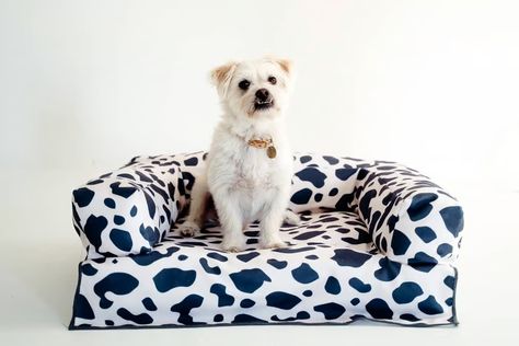 How To Make A Bolster Dog Bed Dog Bed Sewing Pattern, Drawstring Bag Diy, Diy Fabric Crafts, Diy Dog Bed, Bolster Dog Bed, Free Sewing Patterns, Dog Crafts, How To Sew, Learn To Sew