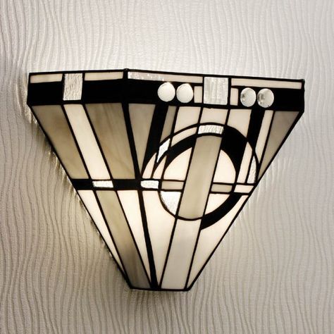 Interiors 1900 Metropolitan Single Light Wall Uplighter with Monochrome Art Deco Design Art Deco Interior Style, Art Deco Architecture Interior, Interior Wall Sconces, Foundation Logo, Art Deco Wall Lights, Tiffany Lighting, Art Deco Interior Design, Deco Lighting, Tiffany Stained Glass