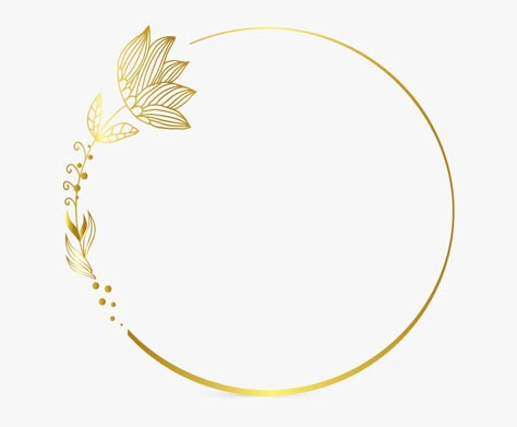 Transparent Logo Design, Line Flowers Design, Circle For Logo, Flowers Png Hd, Logo Circle Design, Circle Logo Png, Circle Png, Circle Designs, Logo Transparent