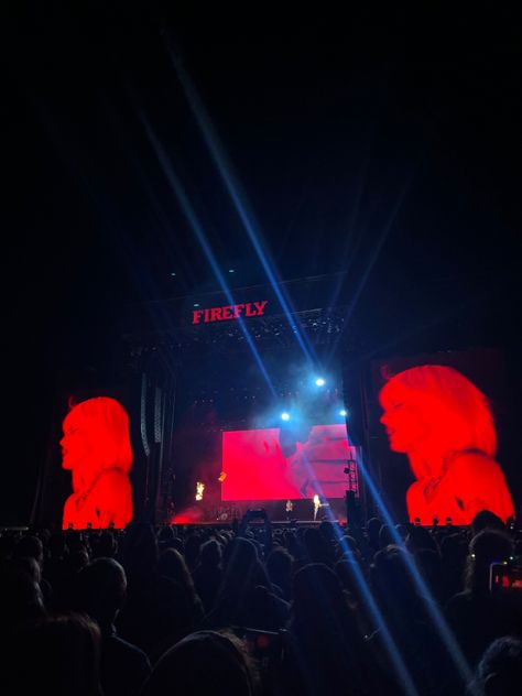 music festival, firefly, halsey, live, concert, show, aesthetic, red Firefly Music Festival, Aesthetic Red, Halsey, Live Concert, Firefly, Music Festival, Ash, Festival, Concert