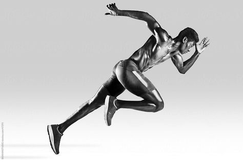 Sprint Exercise, Gatorade Zero, Adam Goodes, Running Pose, Photo Course, Muscular Man, Sports Aesthetic, Black Person, Sports Graphic Design