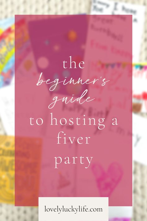 The Beginner's Guide to Hosting a Fiver Party 5 Yrs Old Birthday Party Ideas, Scavenger Hunt Invitations, Fiver Party Invitation, Fiver Birthday Party Invite, Fiver Birthday Party, Fiver Party Invitation Wording, Fiver Birthday Party Invite Wording, Fiver Party, Fifth Birthday Party Ideas Boy