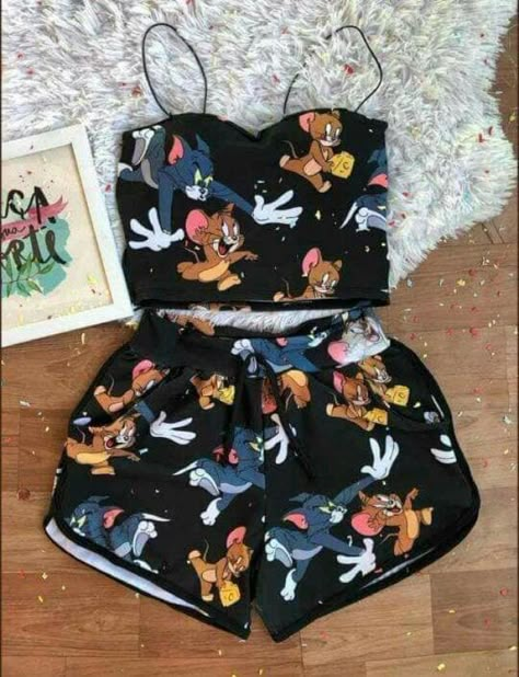 Cute Disney Outfits, Teenage Outfits, Basic Fashion, Cute Sleepwear, Cute Pajama Sets, Smink Inspiration, Pajama Outfits, Cute Lazy Outfits, Lazy Outfits