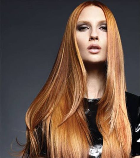 SHINY PENNY: Goldwell Copper Color Formula and Kerasilk How To - Inspiration - Modern Salon Goldwell Color Formulas, Color Formulas, Copper Blonde, Hair Color Formulas, Copper Hair Color, Long Red Hair, Professional Hairstylist, Hair Collection, New Hair Colors