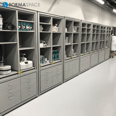 Lab Organization, Instrument Wall, Open Office Design, Science Room, Laboratory Design, Lab Design, Lab Instruments, Biology Labs, Tools Storage