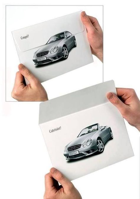 mercedes benz envelope Direct Mailer, Mail Inspiration, Direct Mail Marketing, Direct Mail Design, Clever Advertising, Dm Design, Mail Ideas, Mail Marketing, Creative Marketing