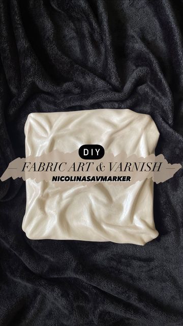 DIY • TUTORIALS • 3D ART on Instagram: "FABRIC ART & DIY VARNISH TUTORIAL 🖤 Thought the varnish would be sticky but no 😍 Questions about what I’m using? Check my “MY MIXTURE” reel for ingredients and ratios 🫶🏼 - - - #diy #diydecor #diyhomedecor #interior #homedecor #homeinterior #diyhome #homeinspo #homeinspiration #diyinspiration #diyconcrete #wallart #diywallart #homedecorinspo #plasterart #diycraft #diywallart #textureart #minimalisticart #texturepaintings #3Dart #contemporaryart #contemp Fabric And Plaster Art Diy, Plaster Fabric Art Diy, Mud Plaster, Plaster Art, Fabric Texture, Concrete Diy, Diy Fabric, Diy Wall Art, Texture Painting