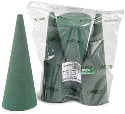 Oasis Ideal Floral Foam Maxlife Cone 32cm: Amazon.co.uk: Garden & Outdoors Oasis Foam, Avant Garde Hair, Uk Garden, Floral Foam, Home Kitchen, Oasis, Home Accessories, Online Shopping, Floral