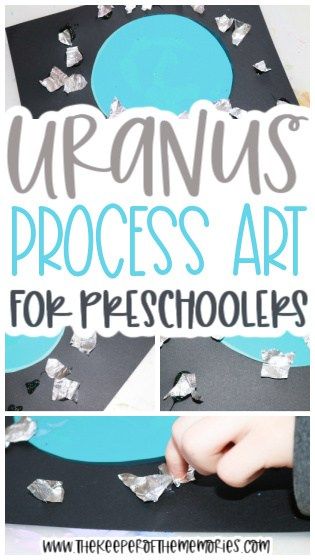 Planet Craft Preschool, Space Process Art Preschool, Neptune Preschool Activities, Outerspace Preschool Art Activities, Planet Crafts Preschool, Preschool Space Process Art, Space Process Art, Outer Space Lesson Plans Preschool, Planet Art Projects For Kids