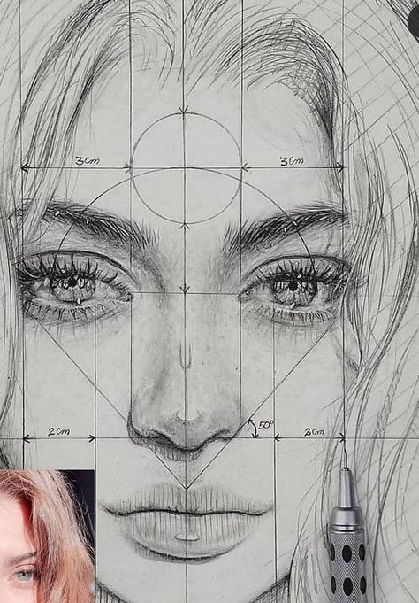 Face Proportions Drawing, Drawing Beginners, Pencil For Drawing, Best Mechanical Pencil, Tutorial Drawing, Head Drawing, 얼굴 드로잉, Cute Easy Doodles, Mushroom Drawing