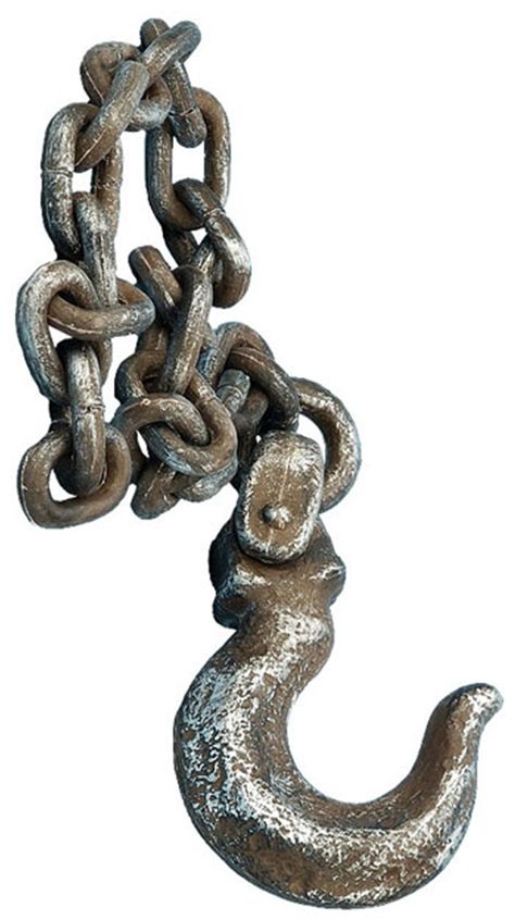 Giant Rusty Chain With Hook Prop - 297458 - 28 Peter Pan Kostüm, Chains Art, Rusty Chain, Halloween Club, Metal Chain Link, Halloween Home Decor, Halloween House, Peter Pan, Halloween Decorations