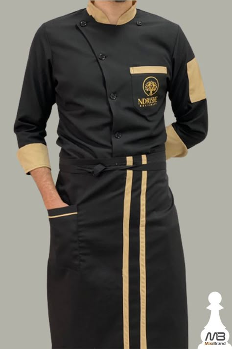 Waiter Uniform Design, Chef Jackets Design, Waiter Outfit, Catering Uniform, Chef Dress, Spa Wear, Restaurant Uniform, Waiter Uniform, Corporate Shirts