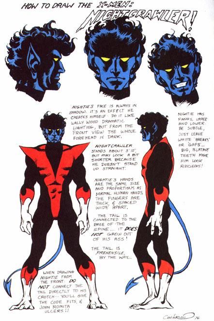 X-Men Nightcrawler Comic | Nightcrawler by Dave Cockrumvia Byrne Robotics Nightcrawler Art, Nightcrawler Marvel, Nightcrawler Comic, Nightcrawler Xmen, Eurythmics Sweet Dreams, Deadpool Y Spiderman, Drawing Marvel, Night Crawler, Kurt Wagner